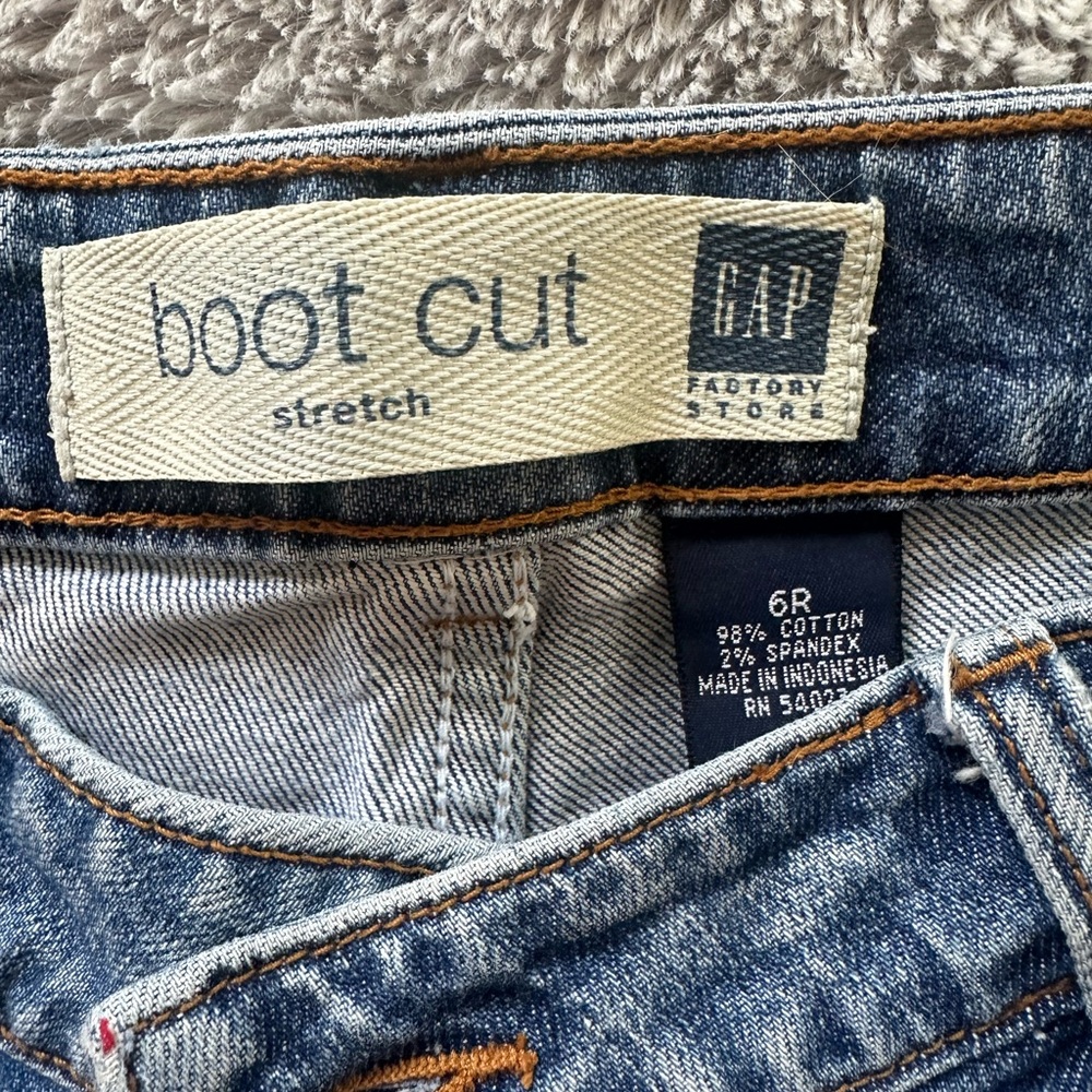 Gap Bootcut Stretch Jeans.